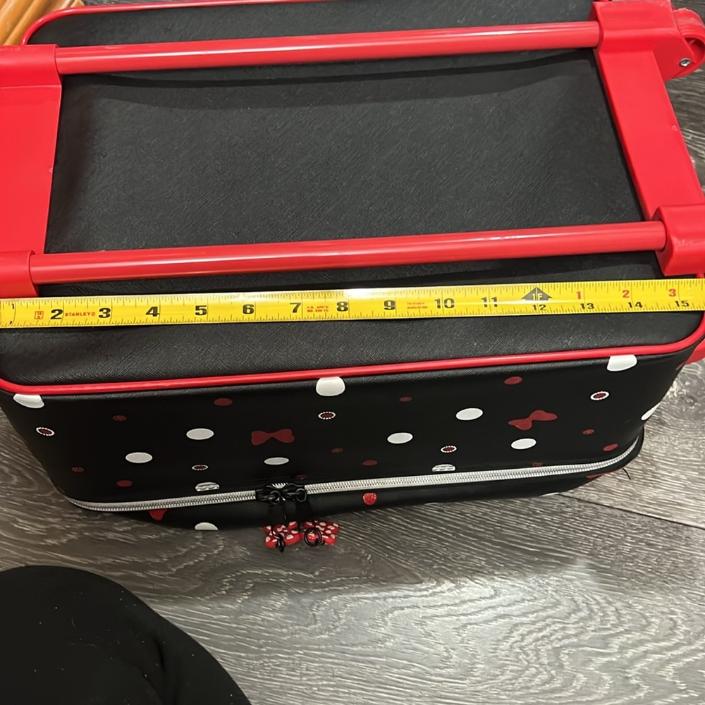 Disney Black and Red Travel Bag - Picture 7 of 10